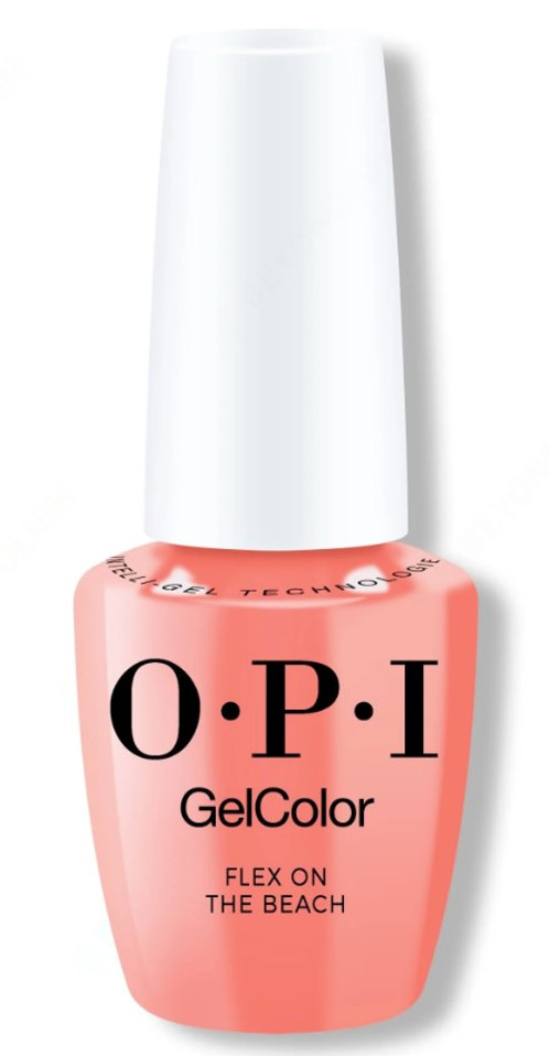 OPI GelColor Intelli-Gel Flex on the Beach GCP005 - 0.5 oz (15 mL)