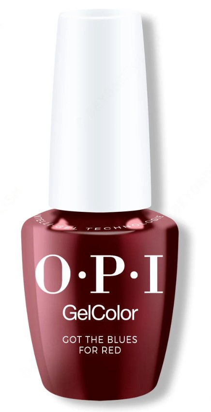 OPI GelColor Intelli-Gel Got the Blues for Red GCW52 - 0.5 oz (15 mL)