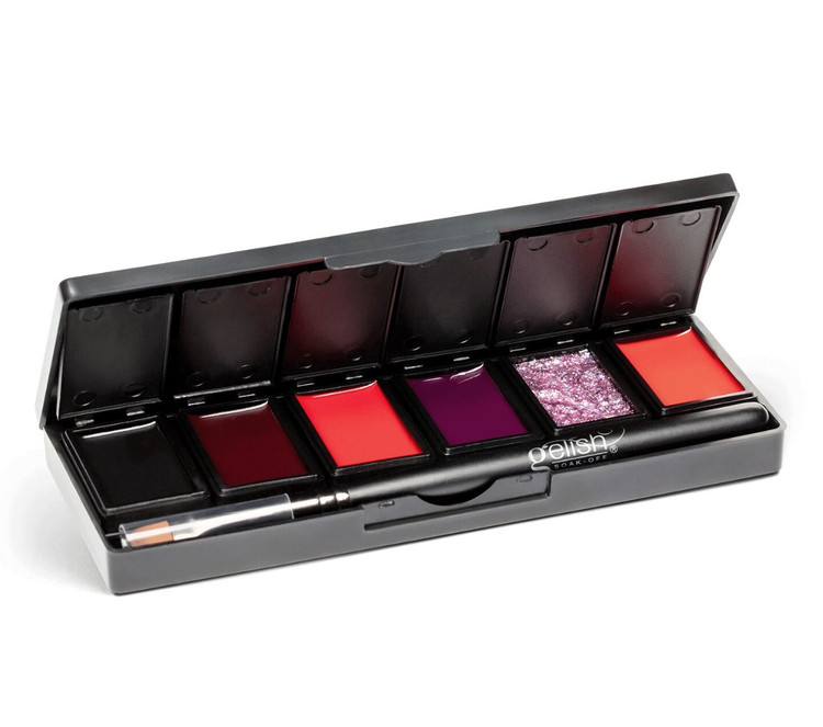 Gelish Cream Gel Polish Palette Getting Reddy - 6 PC