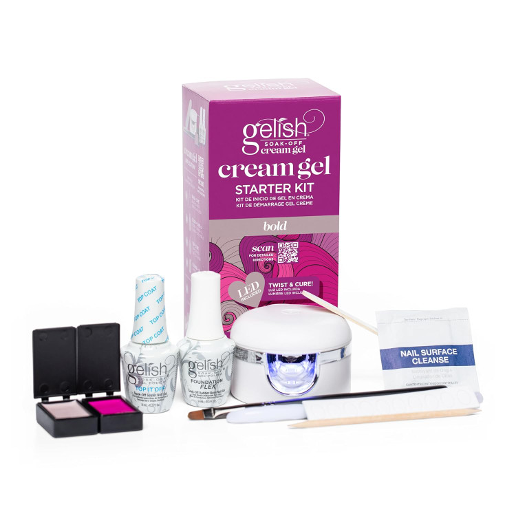 Gelish Solid Cream Gel Starter Kit - Bold