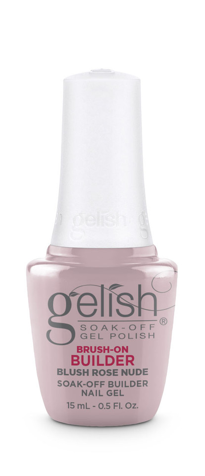 Gelish HEMA-Free Brush-On Builder Blush Rose Nude - 15 mL / .5 fl oz