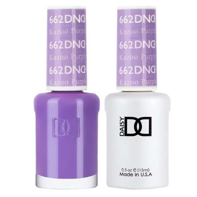 DND - Gel & Lacquer - Kazo Purple - #662