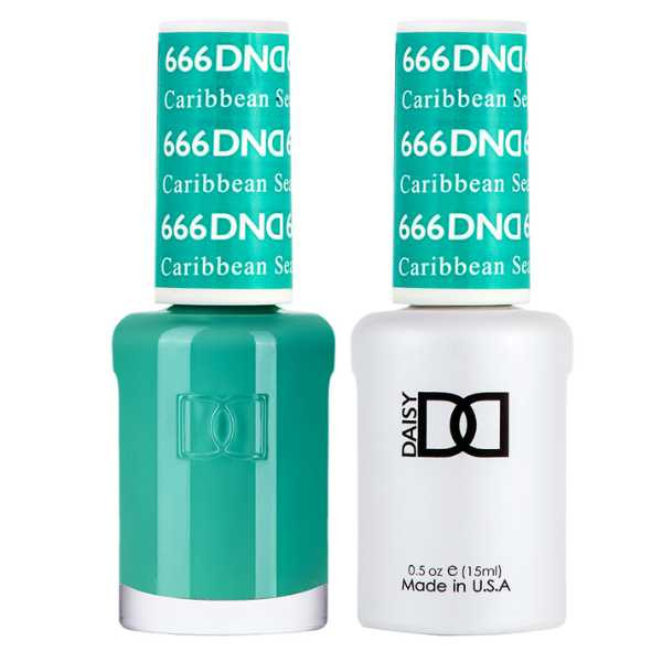DND - Gel & Lacquer - Caribbean Sea - #666