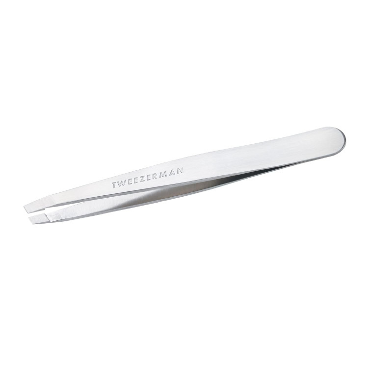 Tweezerman  Platinum Silver Slant Tweezer