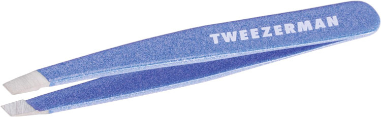 Tweezerman Mini Slant Tweezer Granite Sky