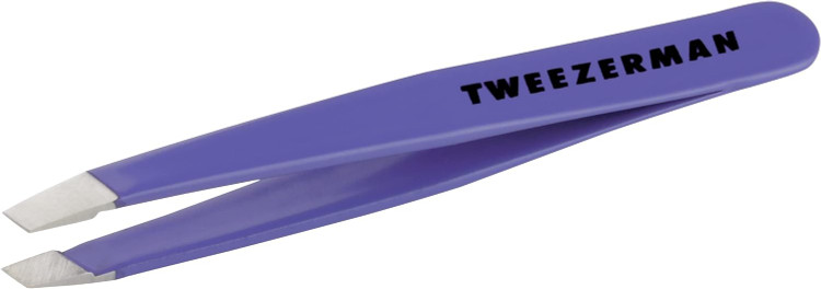 Tweezerman Mini Slant Tweezer Blooming Lilac