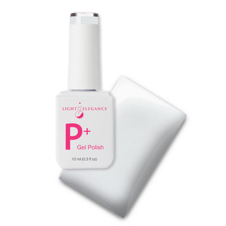 Light Elegance P+ Color Gel Polish White Swimsuit- 10 ml