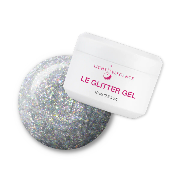 Light Elegance UV/LED Glitter Gel Everyone's Rolling in Glitter - 10 ml
