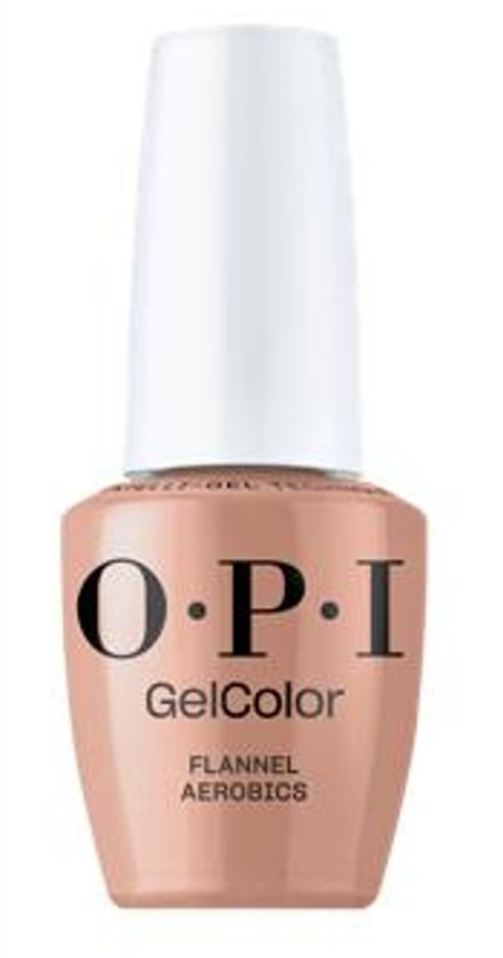 OPI GelColor Intelli-Gel  Flannel Aerobics GCF027 - 0.5 oz (15 mL)