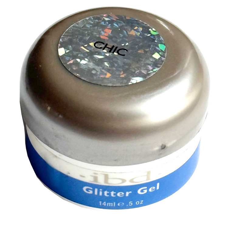 IBD Glitter Gel Chic - .5 oz / 14 ml