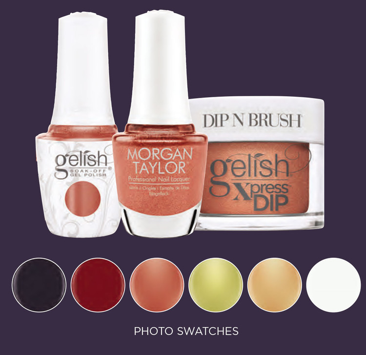 Gelish TRIO Of A Kind FALL 2025 Living Our Life collection (Gel & Lacquer & Dip)