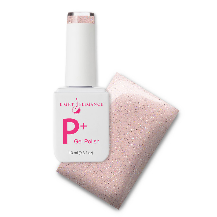 Light Elegance P+ Glitter Gel Polish Irresistible - 10 ml