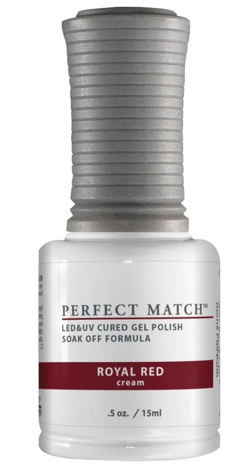 LeChat Perfect Match Gel Polish Royal Red - 0.5oz. (15ml)