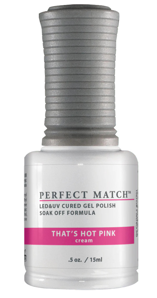 LeChat Perfect Match Gel Polish That??s Hot Pink - 0.5oz. (15ml)