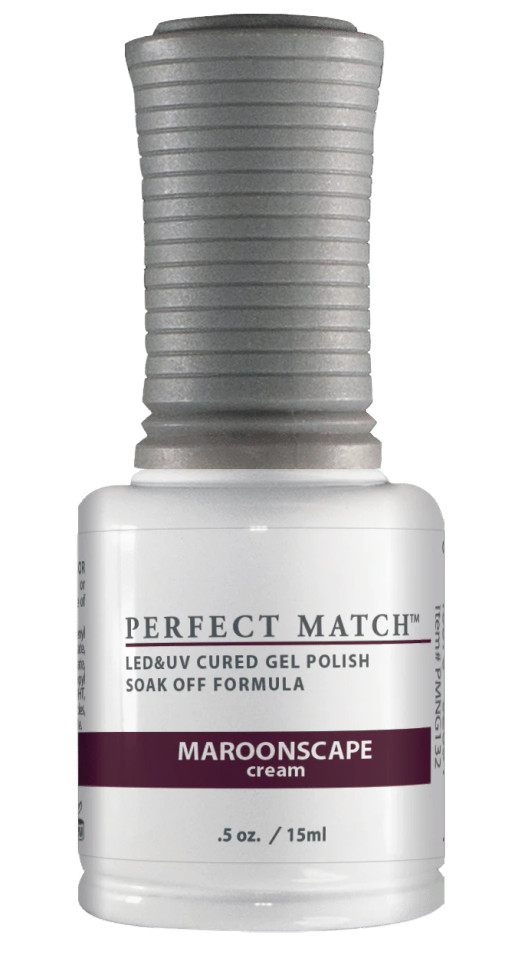 LeChat Perfect Match Gel Polish Maroonscape - 0.5oz. (15ml)