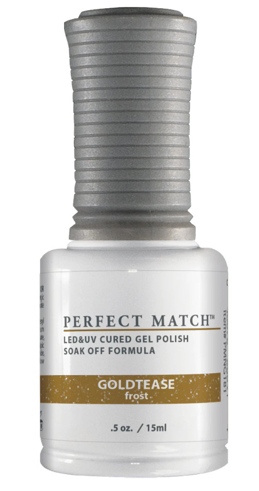 LeChat Perfect Match Gel Polish Goldtease - 0.5oz. (15ml)