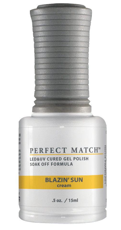 LeChat Perfect Match Gel Polish Blazin?? Sun - 0.5oz. (15ml)