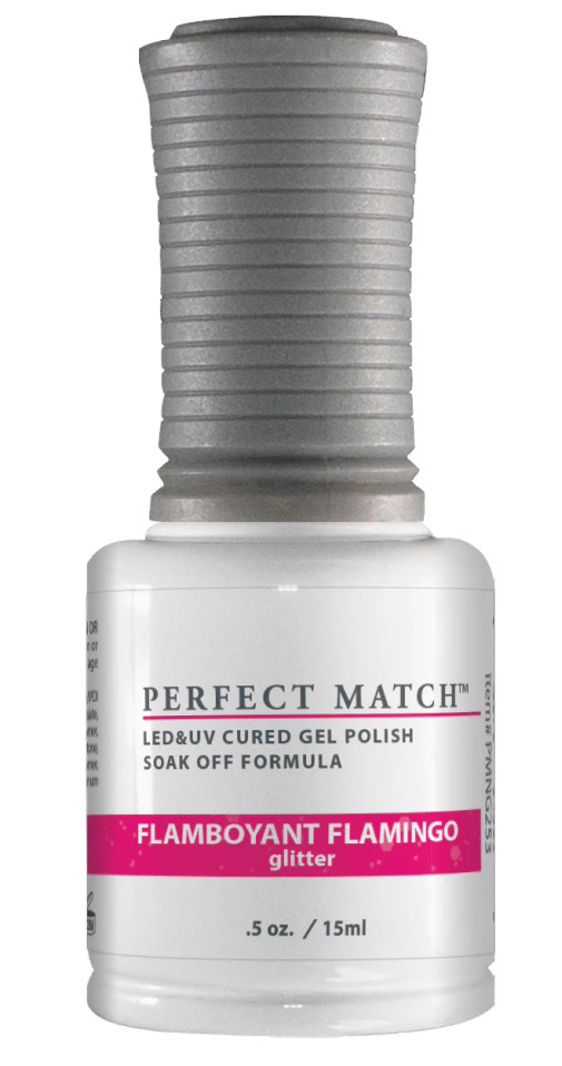 LeChat Perfect Match Gel Polish Flamboyant Flamingo - 0.5oz. (15ml)