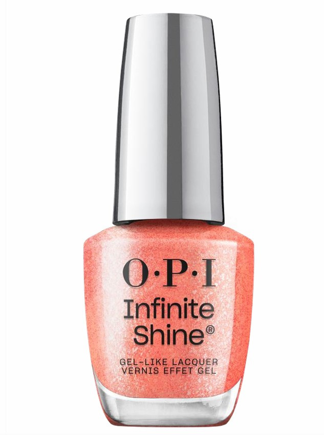 OPI Infinite Shine Shock Em Orange ISL202 - .5 oz / 15 mL