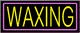 Neon Sign - Waxing