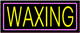 Neon Sign - Waxing