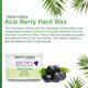 Clean + Easy Acai Berry Full Body Hard Wax - 14oz