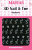 3D Nail & Toe Stickers - CDN19