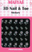 3D Nail & Toe Stickers - CDN40