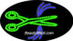 Electric Flashing & Chasing LED Sign: Scissors