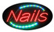 Animation & Flashing LED Sign - Nails