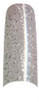 Lamour Color Nail Tips: Glitter Crystal - 110ct