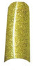 Lamour Color Nail Tips: Radiant Fire Gold - 110ct