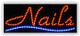 Electric LED Sign - Nails 2094