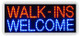 Electric LED Sign - Walk-In Welcome 2174