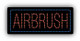 Electric LED Sign - Airbrush 2342