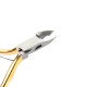 Niko Gold Cobalt Square Acrylic Nipper - 11
