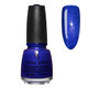 China Glaze Nail Polish Lacquer Combat Blue-TS -.5oz