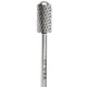 Carbide Bit Dome Top Barrel 3/32 - Silver - Extra Coarse