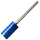 Blue Nano Coated Carbide Nail Drill Bit - 3/32" 1-EXTRA COARSE