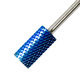 Blue Nano Coated Carbide Nail Drill Bit - 3/32" 1-EXTRA COARSE