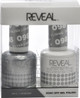 Reveal Gel Polish & Nail Lacquer Matching Duo - SILVER LINING - .5 oz