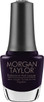 Morgan Taylor Nail Lacquer A Kiss In The Dark ?? Black Purple Cre?me - 0.5 oz