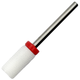 White Ceramic Large Barrel Nail Bit - 3/32" Shank - Fine (Unchamfered Edge)