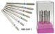 NDi beauty Diamond Carbide Bit Set 7 PCS - 3/32 Shank - NDB85-11