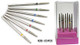 NDi beauty Diamond Carbide Bit Set 7 PCS - 3/32 Shank - NDB85-08