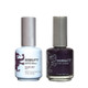 LeChat Nobility Gel Polish & Nail Lacquer Duo Set Eggplant - .5 oz / 15 ml