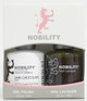 LeChat Nobility Gel Polish & Nail Lacquer Duo Set Dark Chocolate - .5 oz / 15 ml