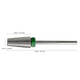 Titanium Volcano Tapered Carbide Bit - (COARSE / SILVER) 3/32" Shank