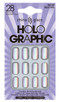 China Glaze Holo Graphic 28 Pre-Glued Designer Nail Tips