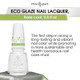 Eco Glaze Nail Polish Base Coat - 14 mL / 0.5 fl oz